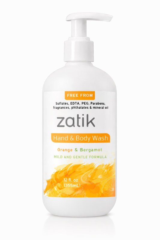 Liquid Hand Soap - Orange & Bergamot - Trending Wellness Store