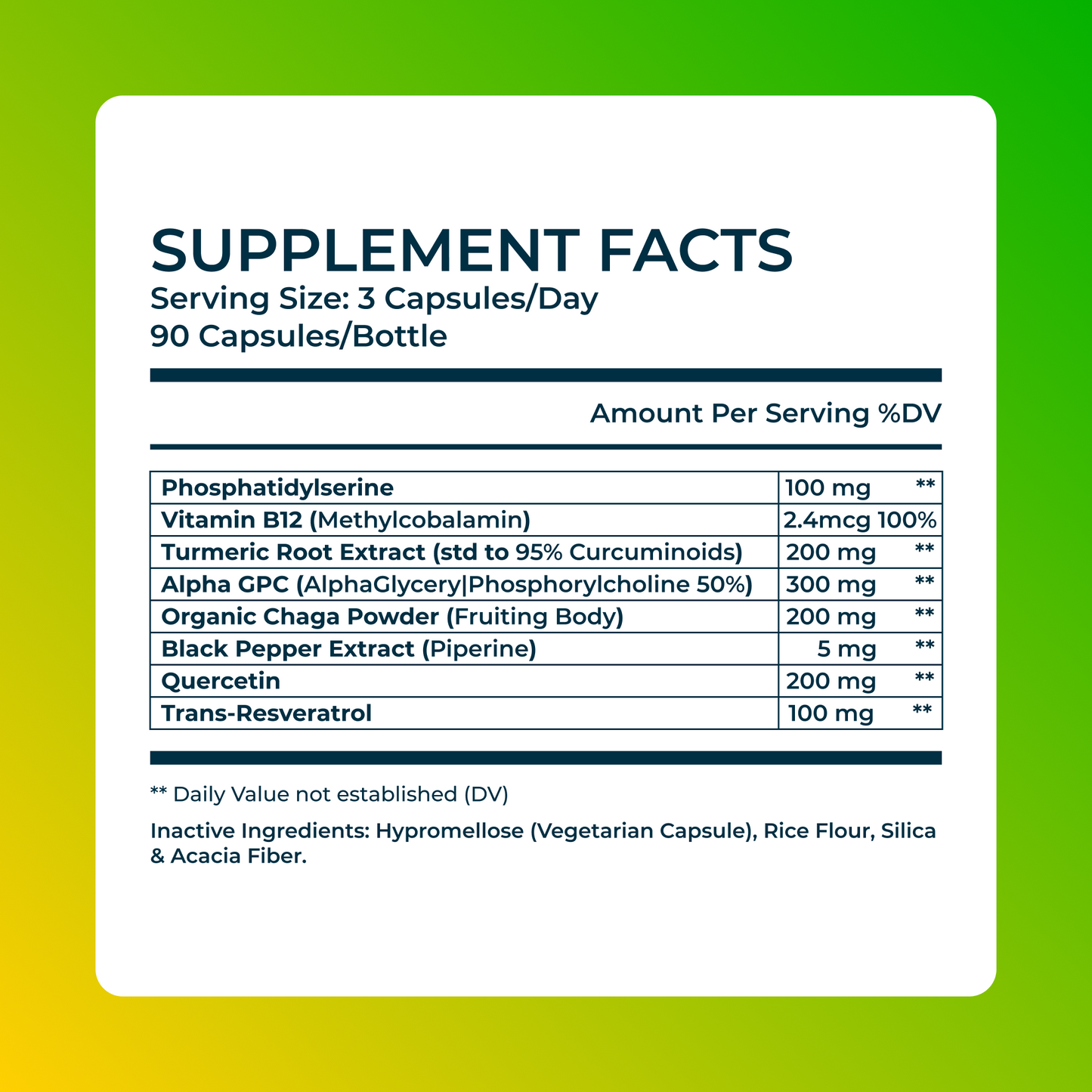 Longevity Supplement for Brain Health - Trending Wellness Store