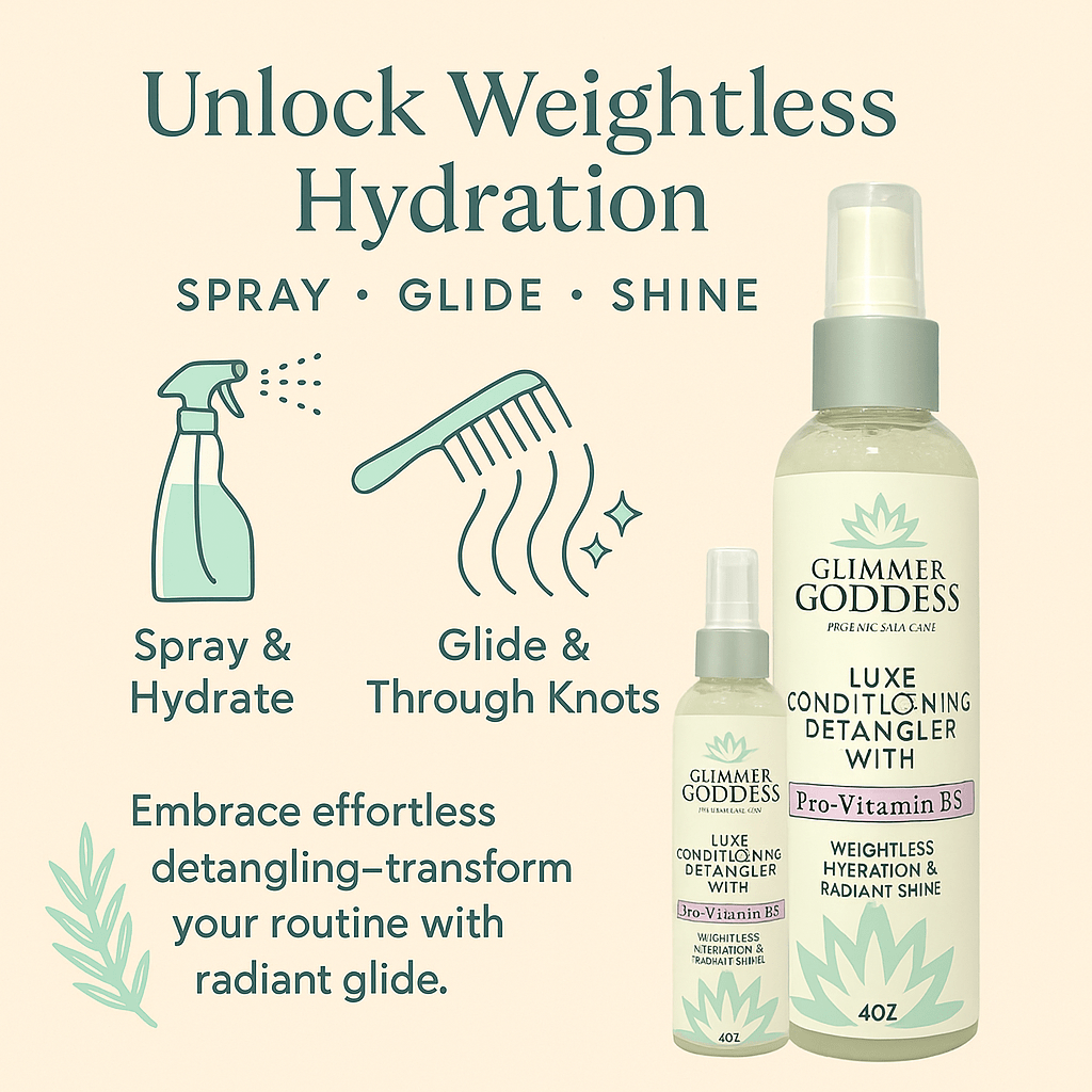 Luxe Conditioning Detangler with Pro-Vitamin B5 – Weightless Hydration & Radiant Shine - Trending Wellness Store