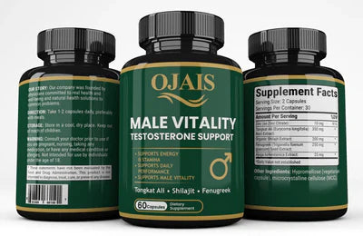 MALE VITALITY TESTOSTERONE SUPPORT - Trending Wellness Store