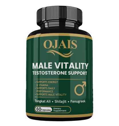 MALE VITALITY TESTOSTERONE SUPPORT - Trending Wellness Store