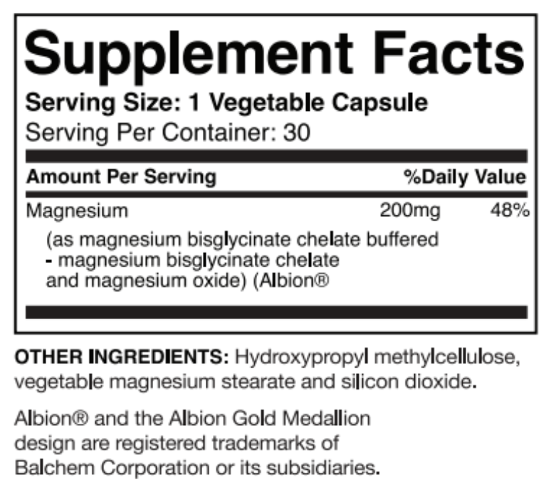 Magnesium Bisglycinate - Trending Wellness Store