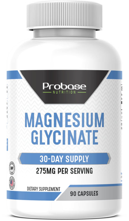 Magnesium Glycinate 60 Capsules 30-Day Supply - Trending Wellness Store