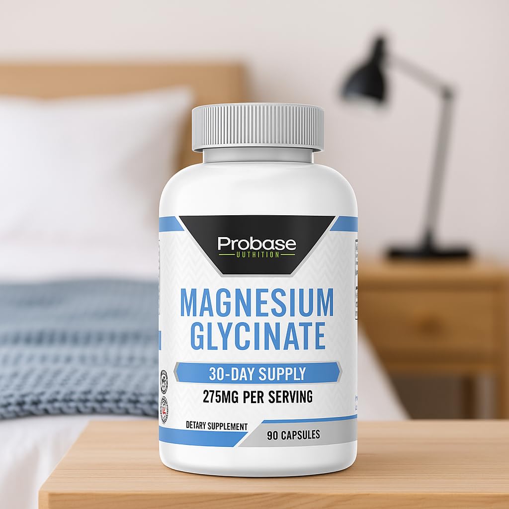 Magnesium Glycinate 60 Capsules 30-Day Supply - Trending Wellness Store
