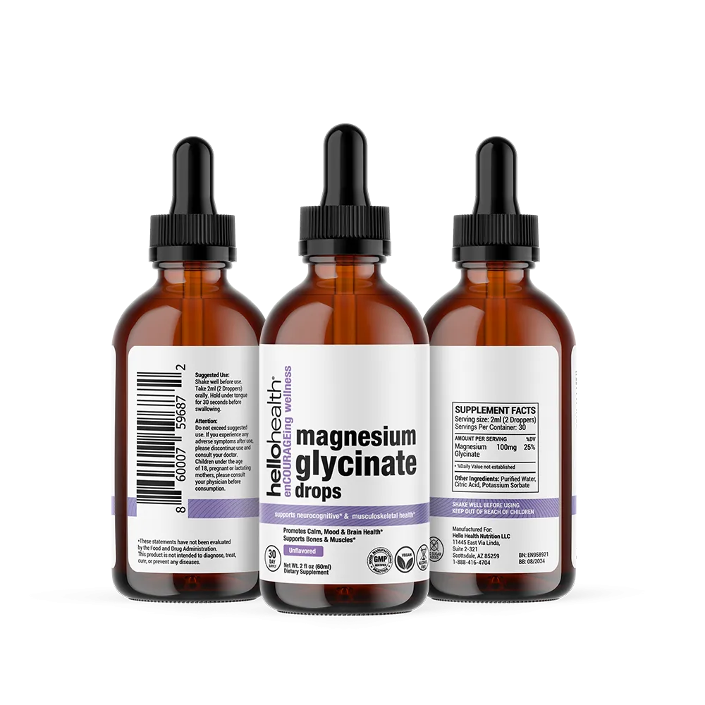 Magnesium Glycinate drops - Trending Wellness Store
