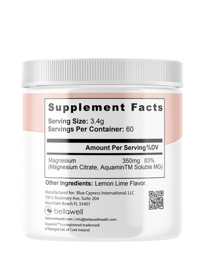 Magnesium Powder Blend by Bellawell - Trending Wellness Store