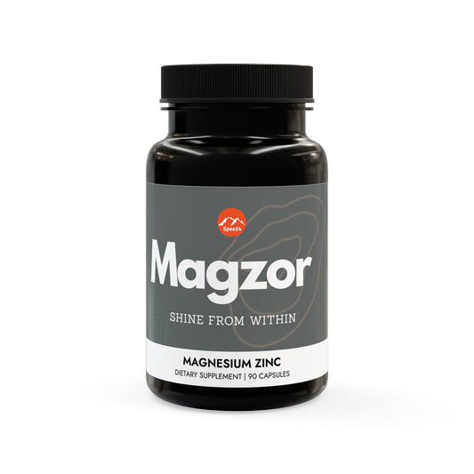Magzor Magnesium Zinc Supplement (90 Capsules) - Trending Wellness Store