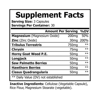 Magzor Magnesium Zinc Supplement (90 Capsules) - Trending Wellness Store