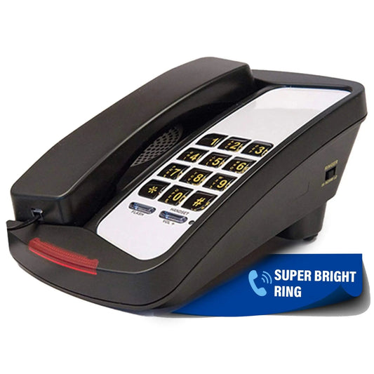 Med-Pat D800 Single Line Analog Desk Set Telephone - Trending Wellness Store