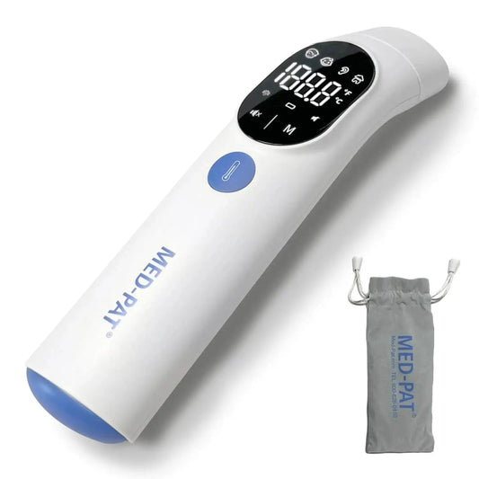 Med-Pat TH-1 Digital Infrared Thermometer – 4-in-1 Ear & Forehead | FDA Cleared - Trending Wellness Store