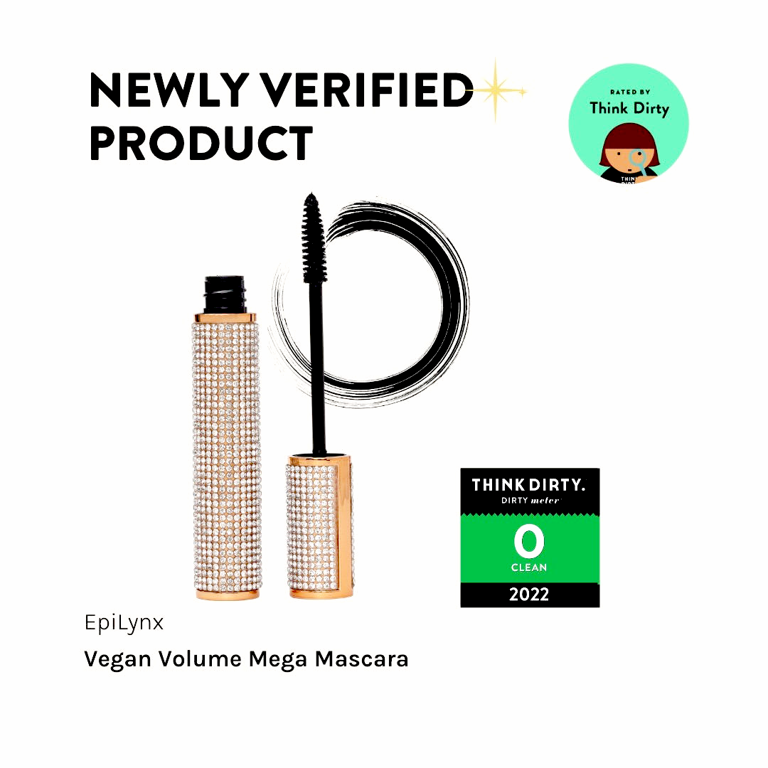 Mega Volume Vegan Mascara Black and Blue – Smudge-Proof with Handmade Diamond Case - Trending Wellness Store