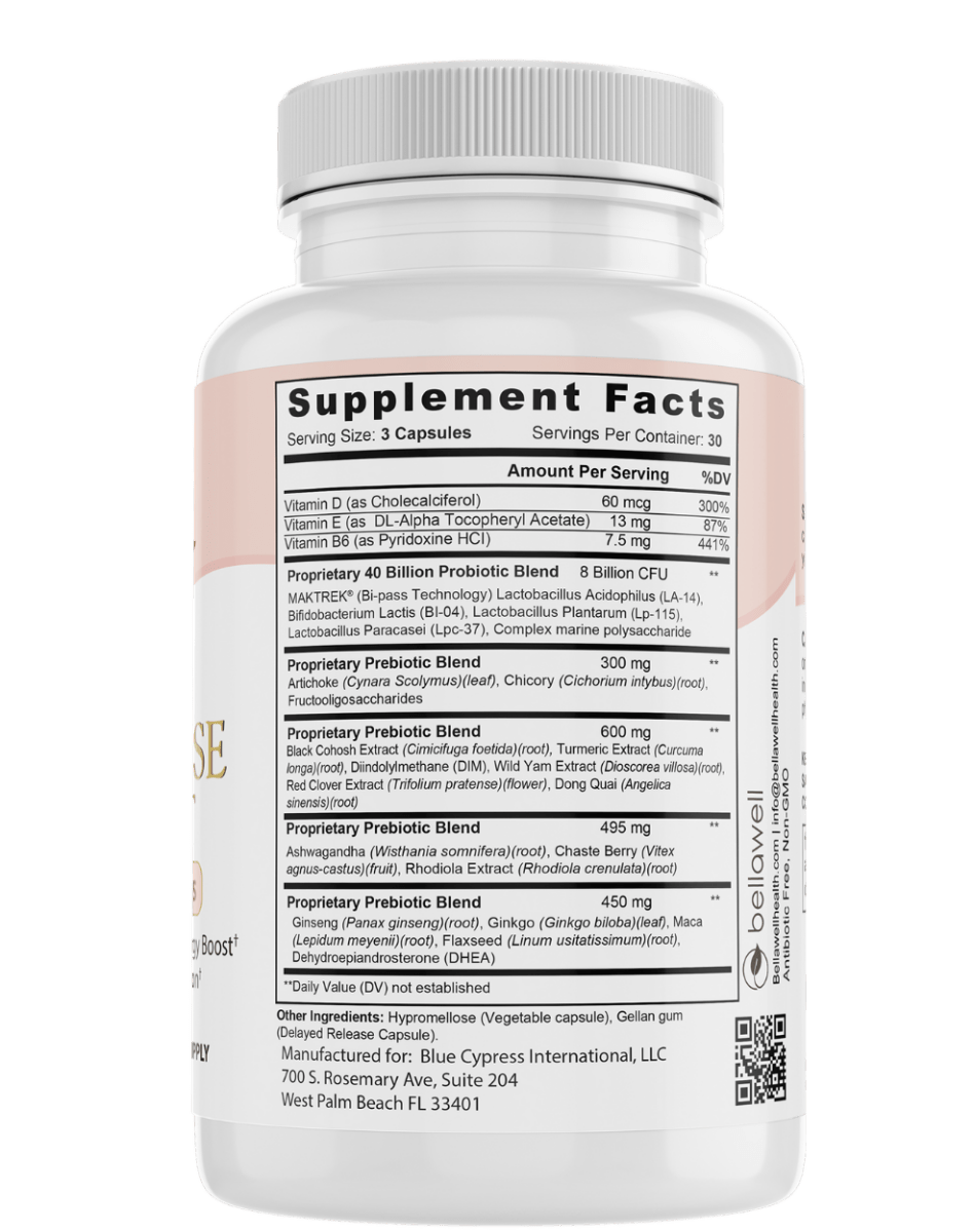 Menopause Support: - A Thoughtful Blend of Ingredients by Bellawell - Trending Wellness Store