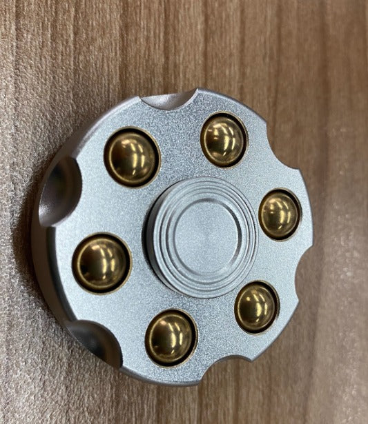 Metal Alloy Rotating Cylinder Spinner Fidget - Trending Wellness Store