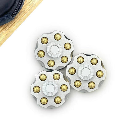 Metal Alloy Rotating Cylinder Spinner Fidget - Trending Wellness Store