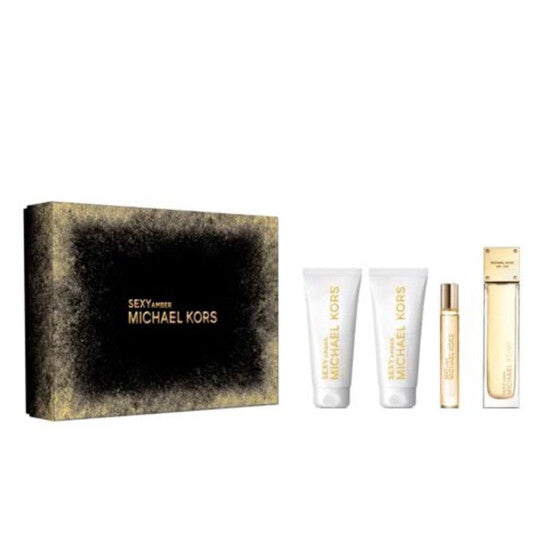 Michael Kors Sexy Amber 4PCS EDP (100ML + BL 100ML + SG 100ML + Mini 10ML) for Women - Trending Wellness Store