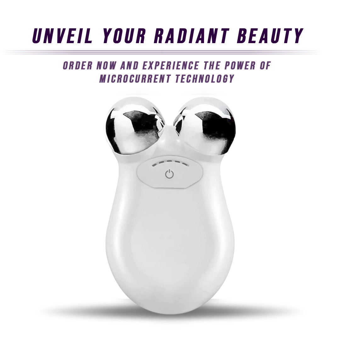 Microcurrent Facial Toning Massager - Trending Wellness Store