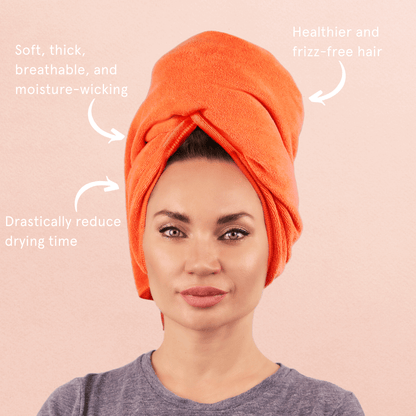 Microfiber Hair Towel - Trending Wellness Store
