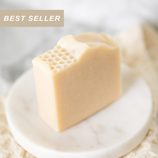 Milk + Honey Fragrance Free Handmade Tallow and Goat Milk Soap Bar - Trending Wellness Store