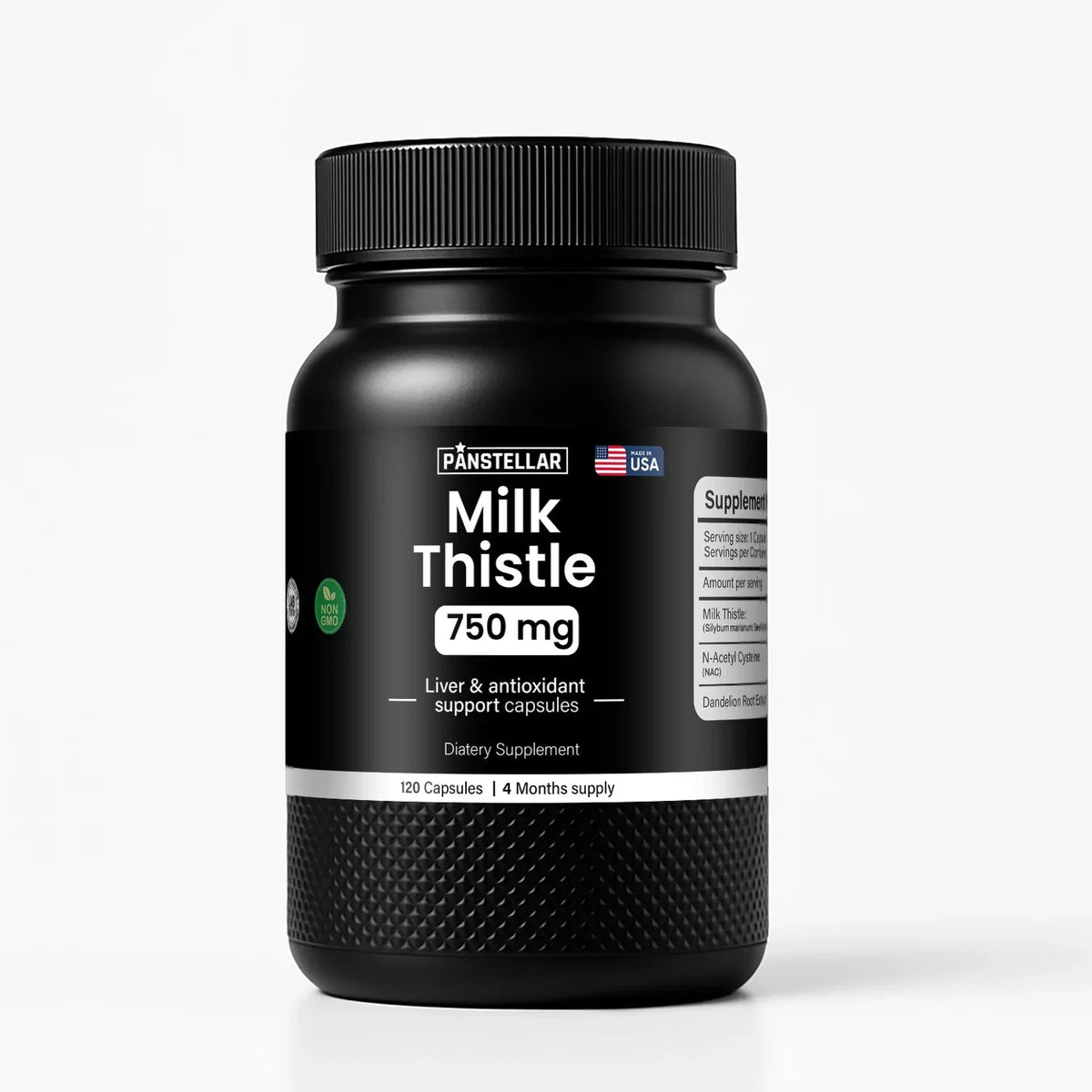 Milk Thistle 750mg supplement - Trending Wellness Store