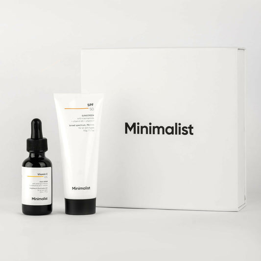Minimalist Brightening & SPF Skincare Gift Set - Trending Wellness Store