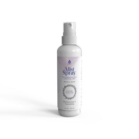 Mist Spray with 100% Natural Essential Oils – Lavender & Sea Salt Aromatherapy - Trending Wellness Store