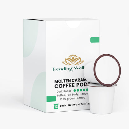 Molten Caramel Coffee Pods (Dark Roast) - Trending Wellness Store