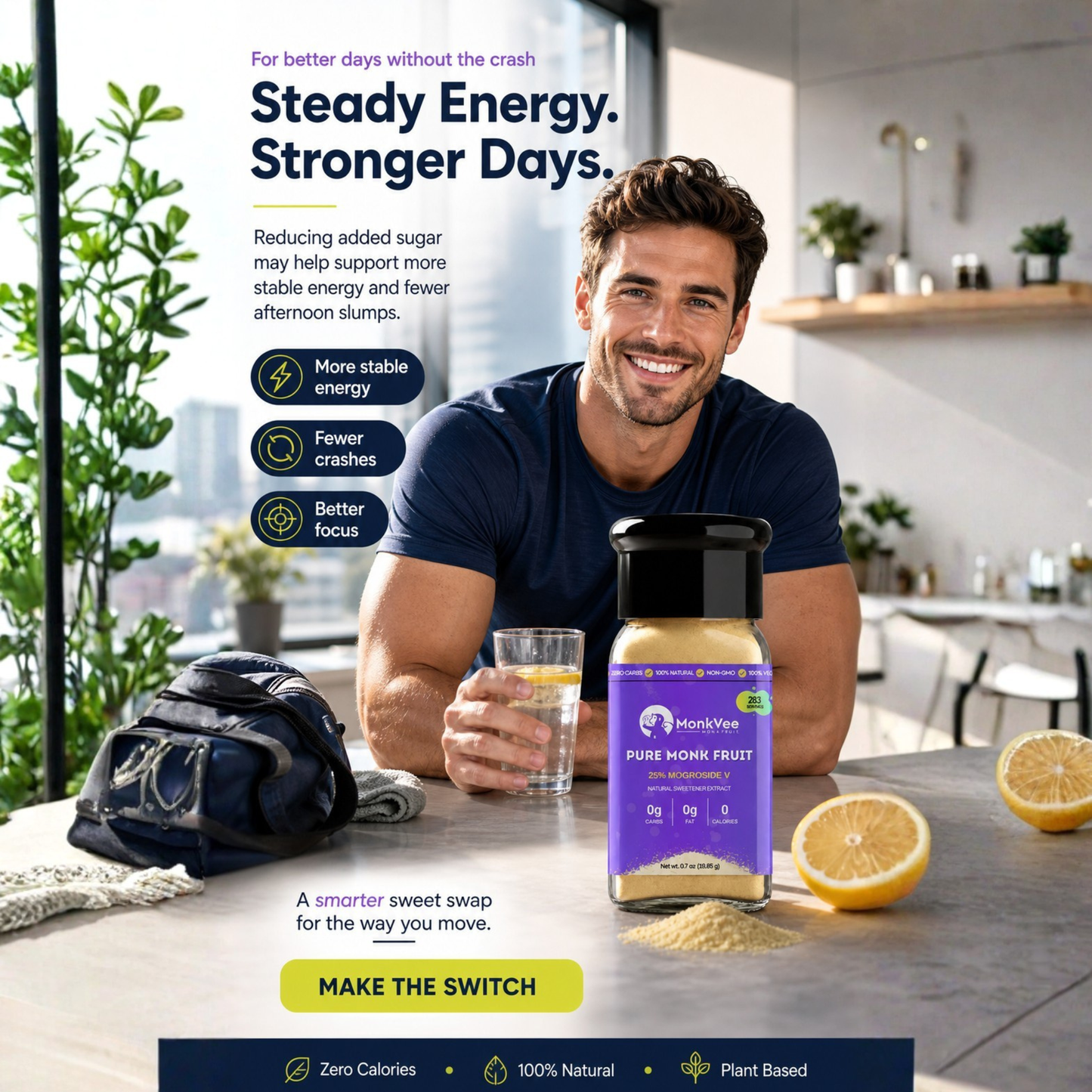 MonkVee® Pure Monk Fruit Extract - Trending Wellness Store