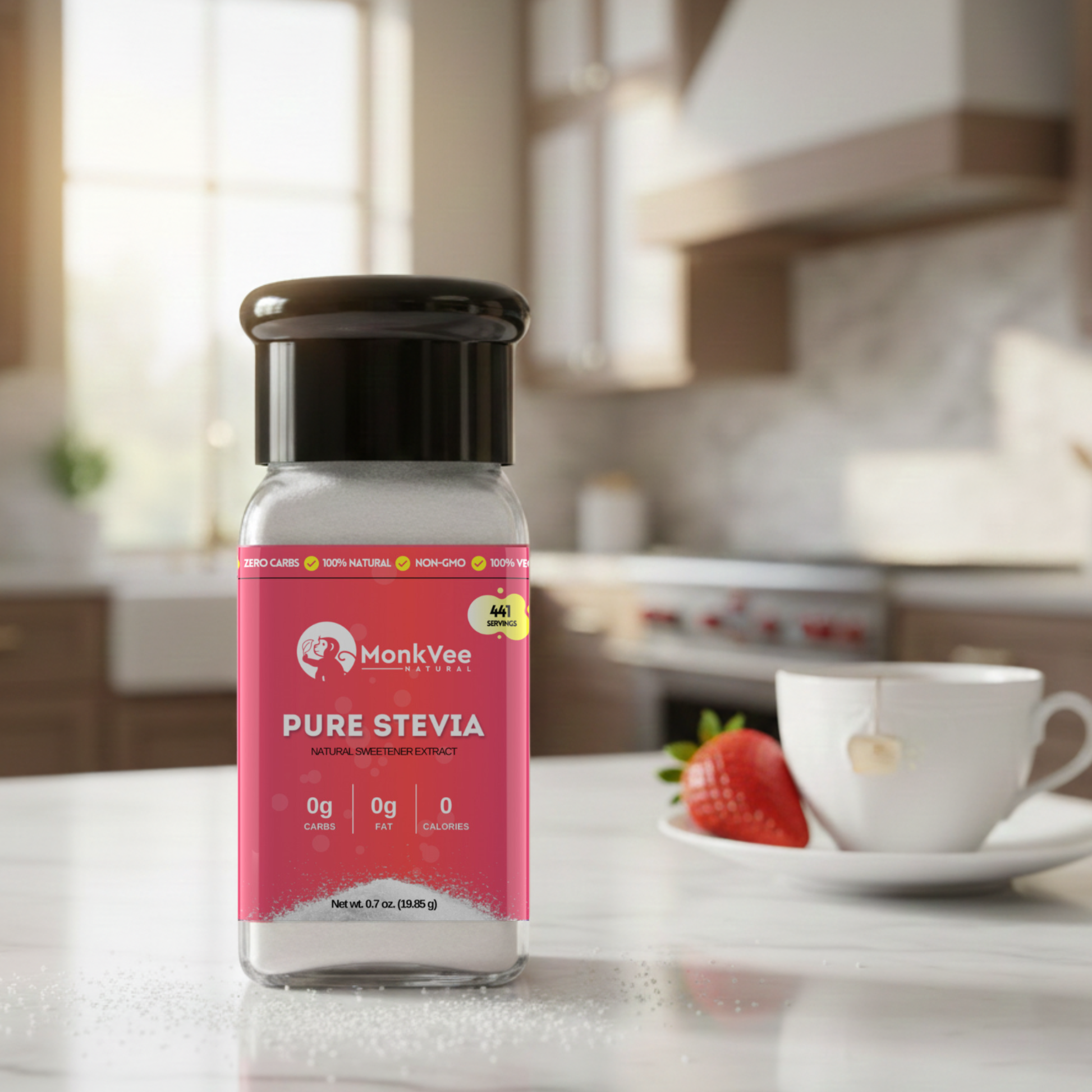 MonkVee® Pure Stevia Leaf Extract - Trending Wellness Store