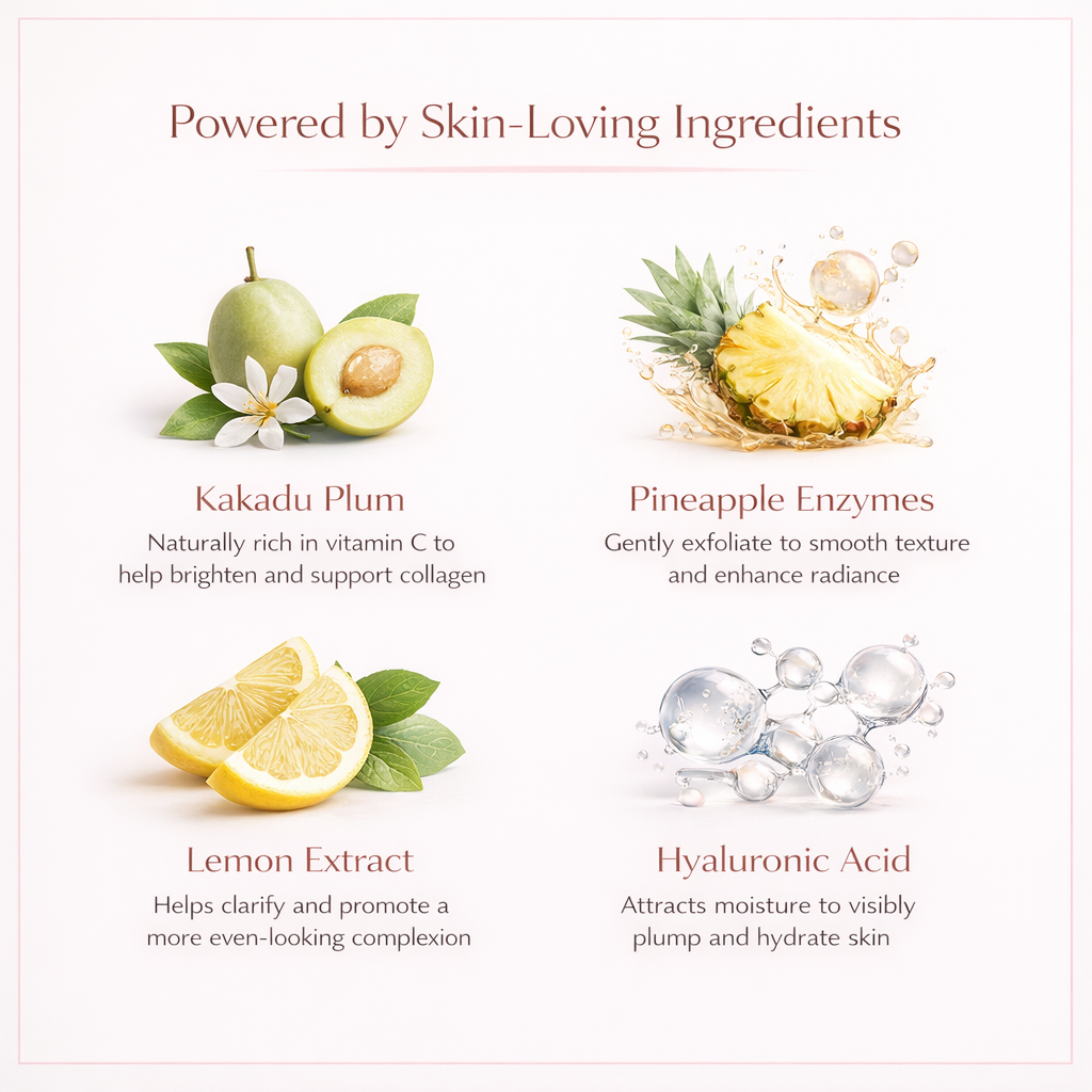 Morning Glow Routine – Vitamin C 3-Step Brightening System - Trending Wellness Store