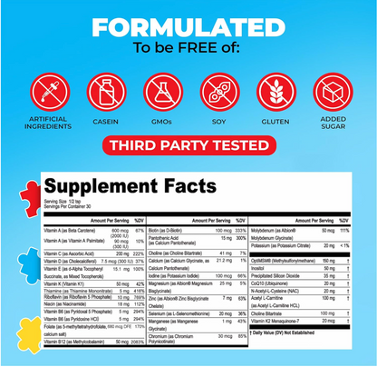 Multivitamin Mineral Plus – Daily Wellness & Nutrition Support - Trending Wellness Store