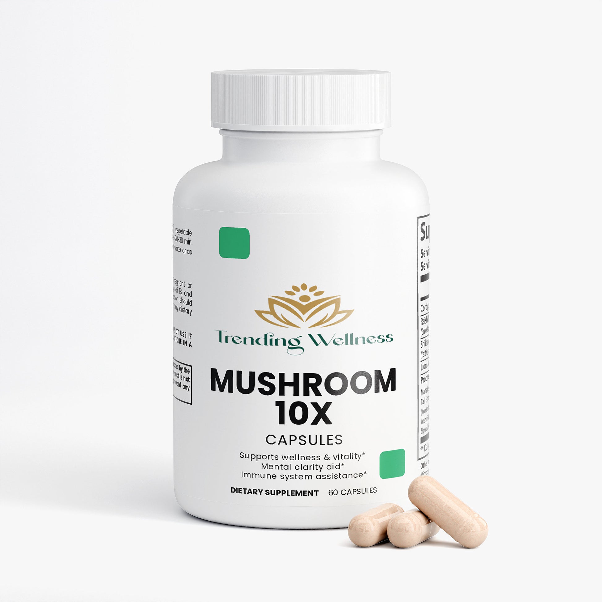 Mushroom Complex 10 X - Trending Wellness Store