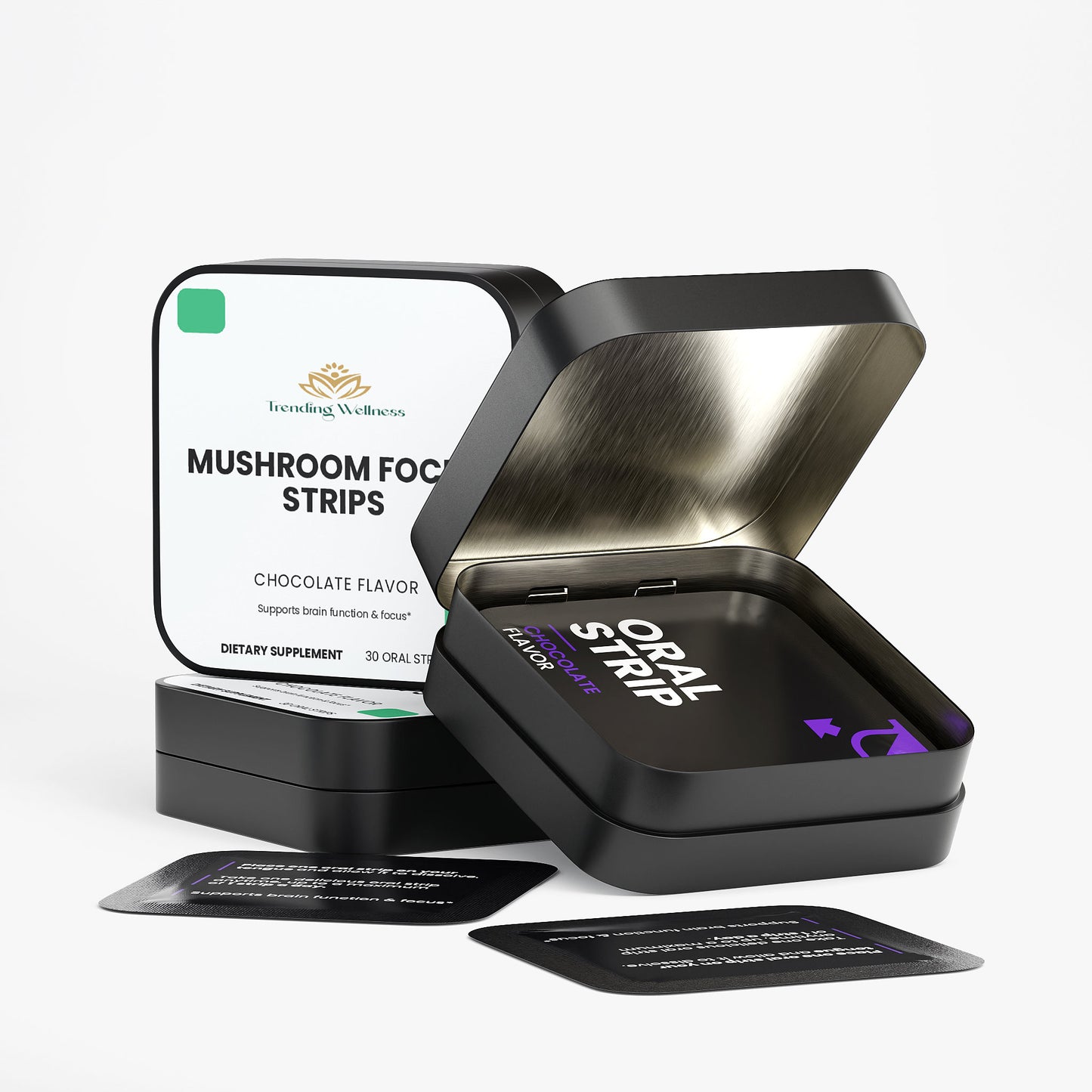 Mushroom Focus Strips - Trending Wellness Store