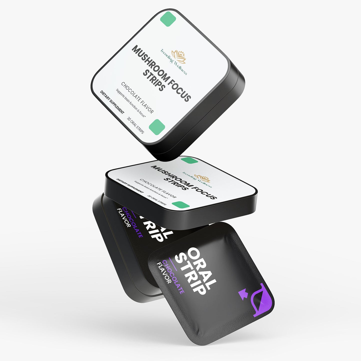 Mushroom Focus Strips - Trending Wellness Store