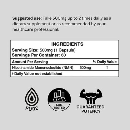 NMN Supplement (Capsules) - Trending Wellness Store