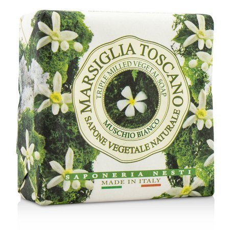 Nesti Dante Marsiglia Toscano Muschio Bianco Soap 200 gr - Trending Wellness Store