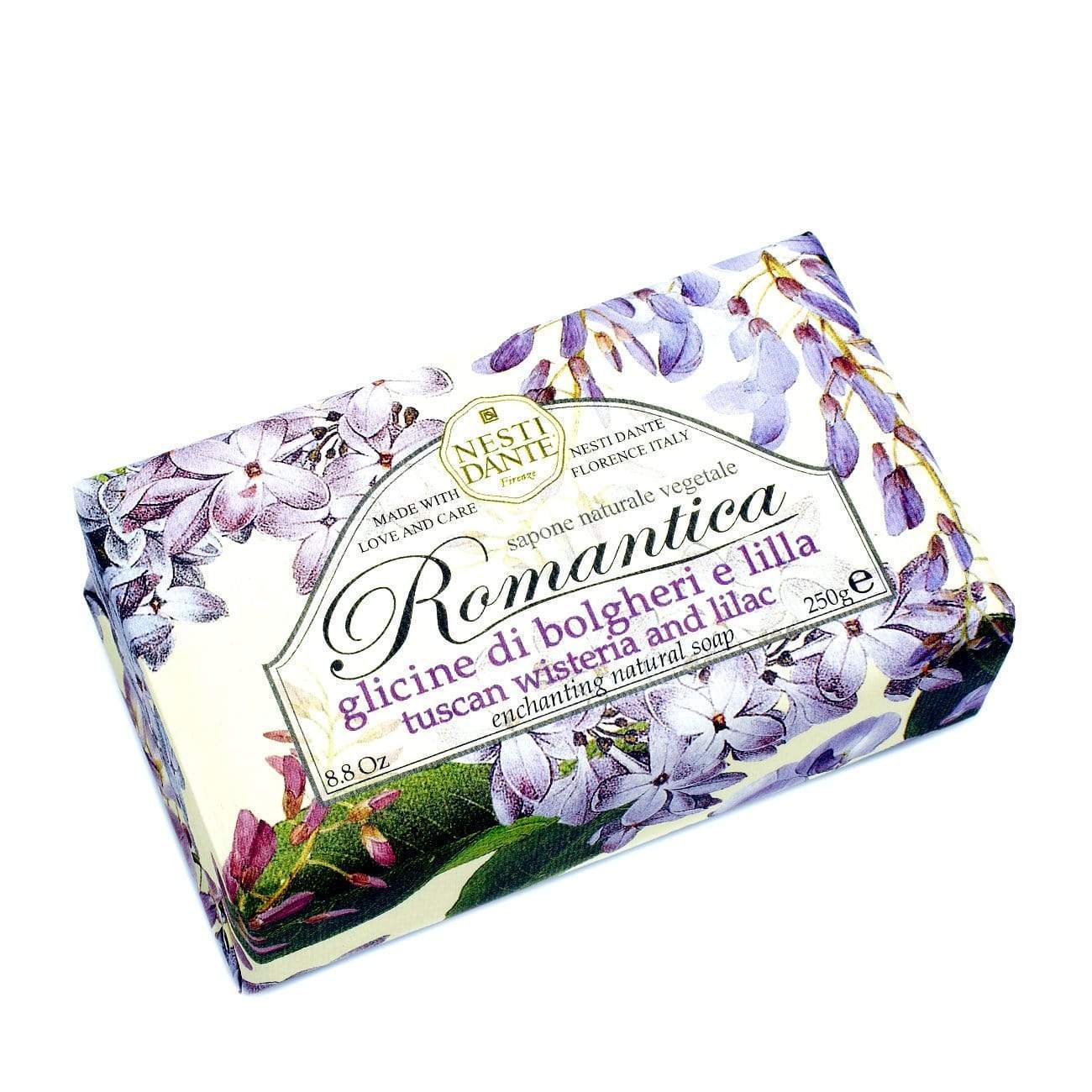 Nesti Dante Tuscan Wisteria & Lilac Soap 250 gr - Trending Wellness Store