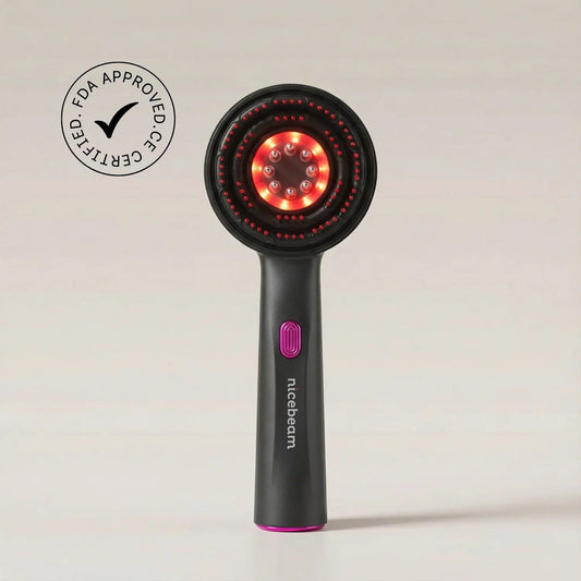 Nicebeam 3-in-1 Scalp Massager with Red Light Therapy for Hair Growth & Scalp Health - Trending Wellness Store