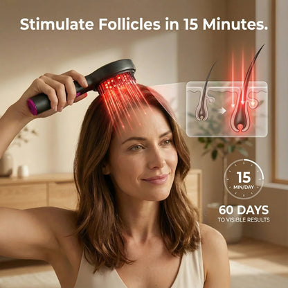 Nicebeam 3-in-1 Scalp Massager with Red Light Therapy for Hair Growth & Scalp Health - Trending Wellness Store