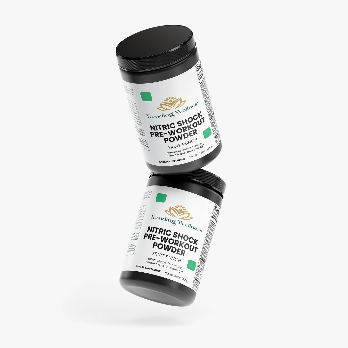 Nitric Shock Pre-Workout Powder (Fruit Punch) - Trending Wellness Store