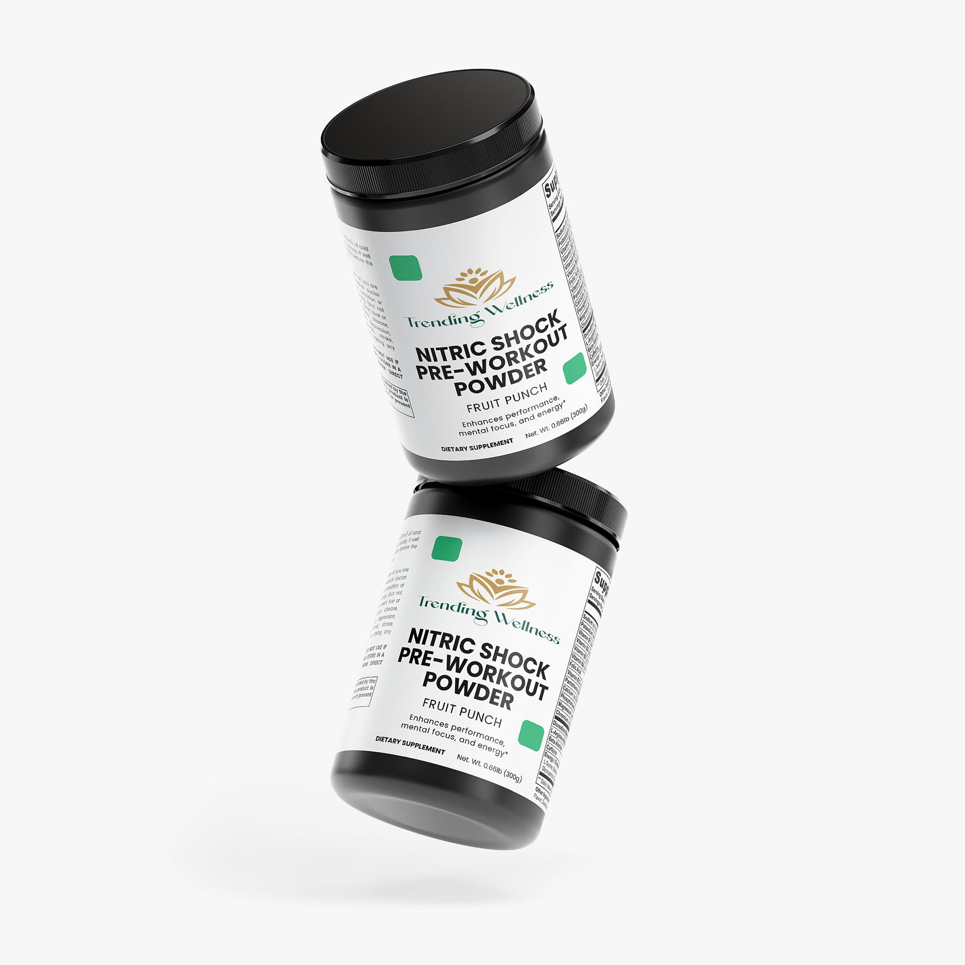 Nitric Shock Pre-Workout Powder (Fruit Punch) - Trending Wellness Store