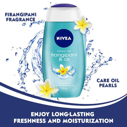 Nivea Shower Gel With Frangipani & Oil - Trending Wellness Store