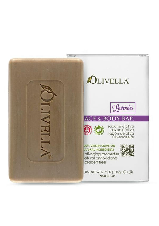 OLIVELLA Bar Soap Lavender 150 gr - Trending Wellness Store