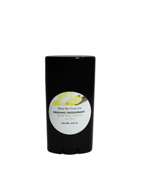 ORGANIC DEODORANT- VANILLA MUSK  FRAGRANCE - FOR MEN - Trending Wellness Store