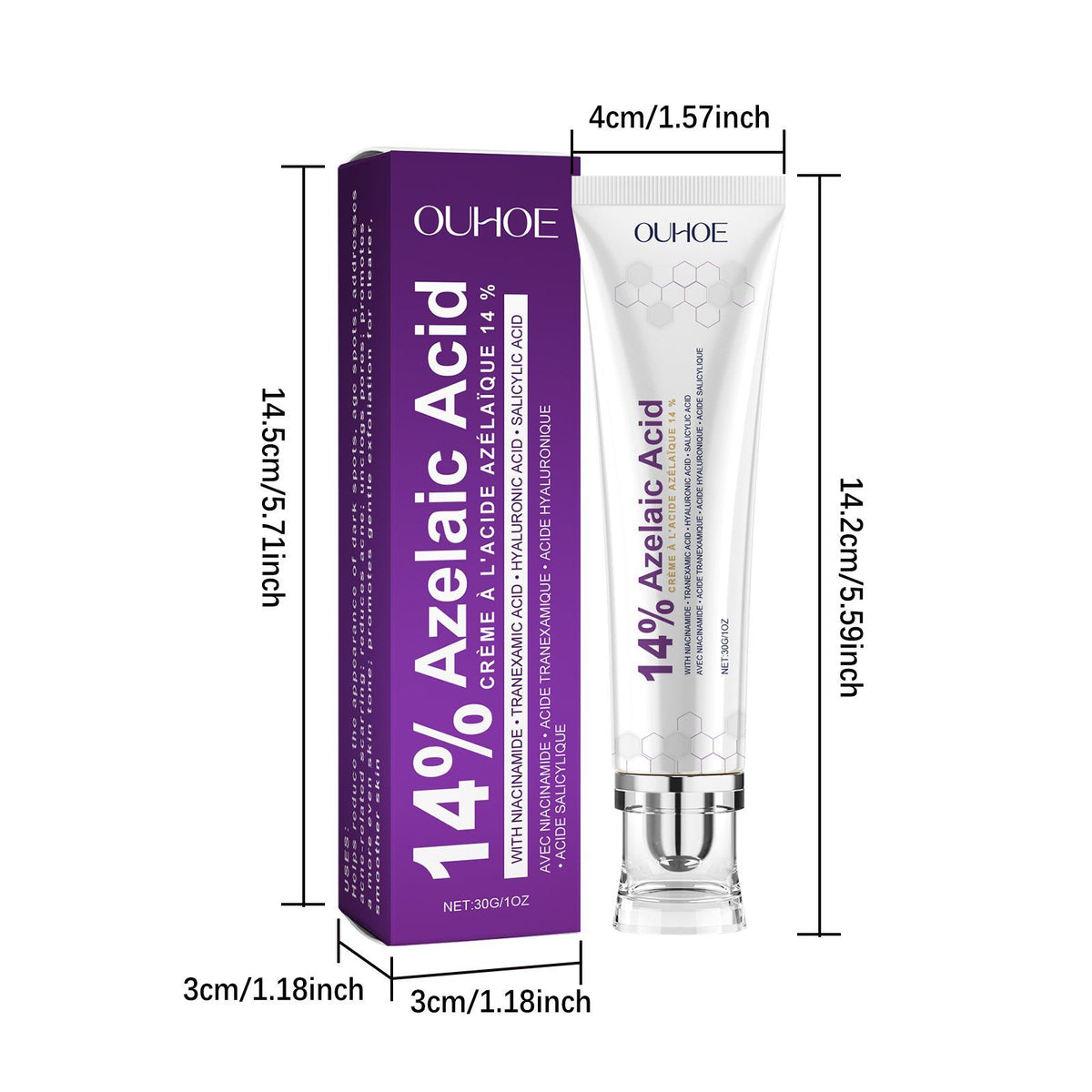 OUHOE Soothing Moisturizing Face Cream, 30 g