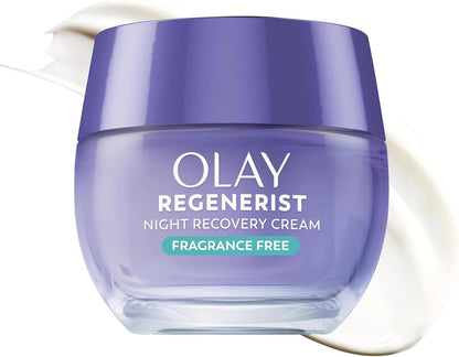 Olay Age Defying Anti-Aging Night Cream, 1.7 oz Fragrance-Free Face Moisturizer with Triple Collagen Complex, Niacinamide, and Pro-Vitamin B5 - Trending Wellness Store