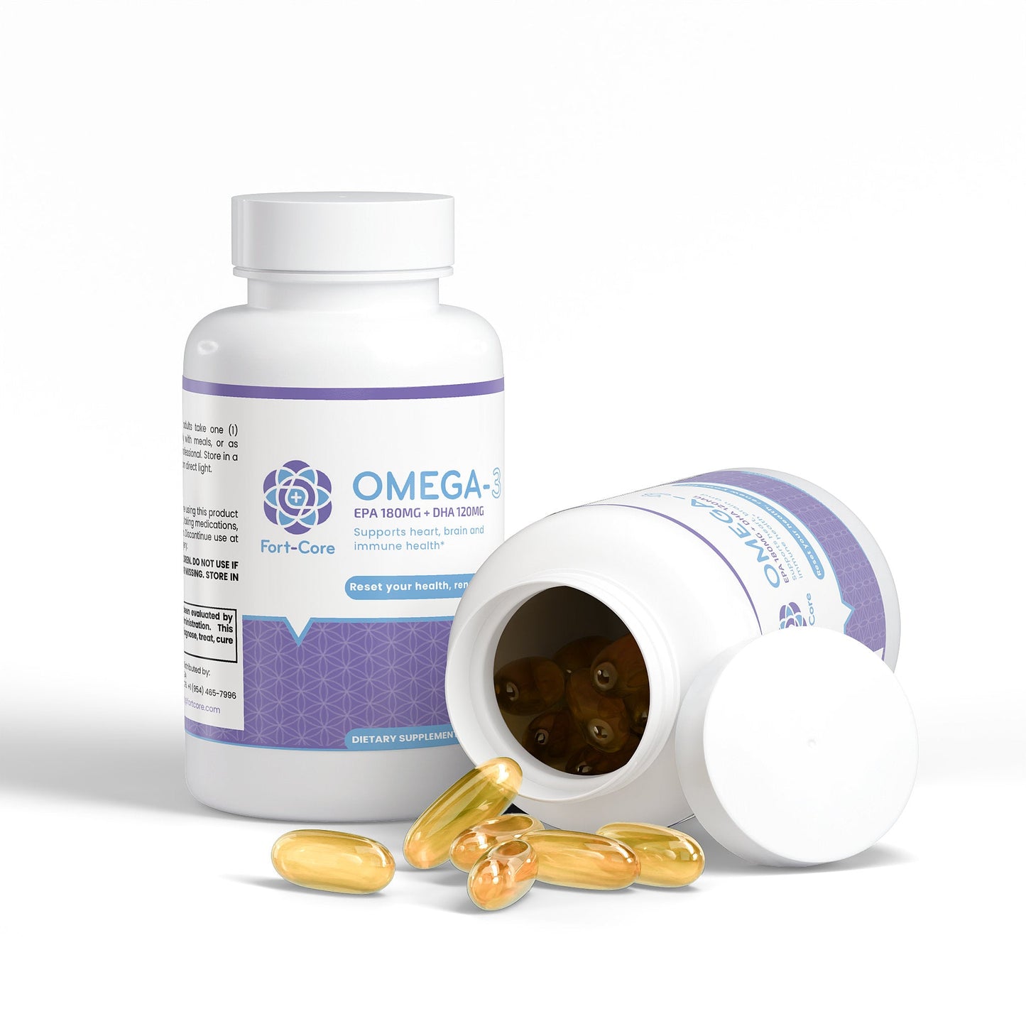 Omega-3 EPA 180mg + DHA 120mg - Trending Wellness Store