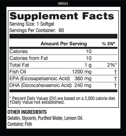 Omega-3 Fish Oil - Trending Wellness Store