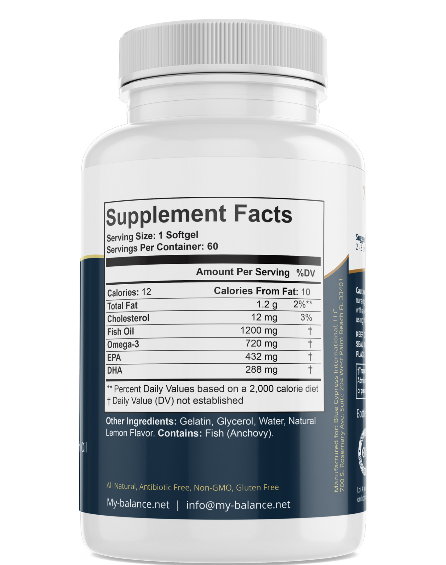 Omega Fish Oil - Omega-3 Fatty Acids - Trending Wellness Store