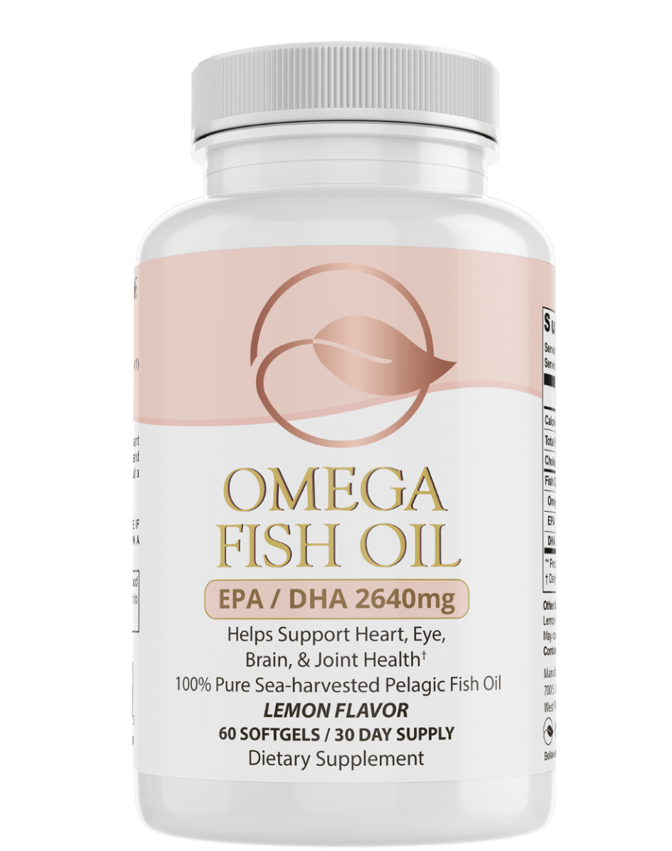 Omega Fish Oil -Omega-3 Fatty Acids by Bellawell - Trending Wellness Store
