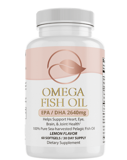 Omega Fish Oil -Omega-3 Fatty Acids by Bellawell - Trending Wellness Store